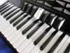Aliante 3 voice piano accordion black